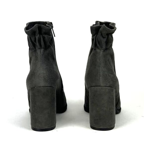 New Arturo Chiang Women US 7 At-Rakel Grey Suede Round Toe Ankle Boot Shoes - Picture 4 of 8